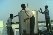 Repair of Solar Inner Tank Leakage