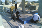 Repair of Solar Collector Leakage